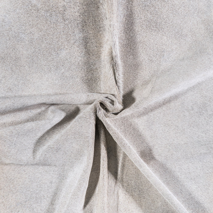 Brazilian Grey Palomino Cowhide Rug Size 7'5" L x 6'11" W 4520