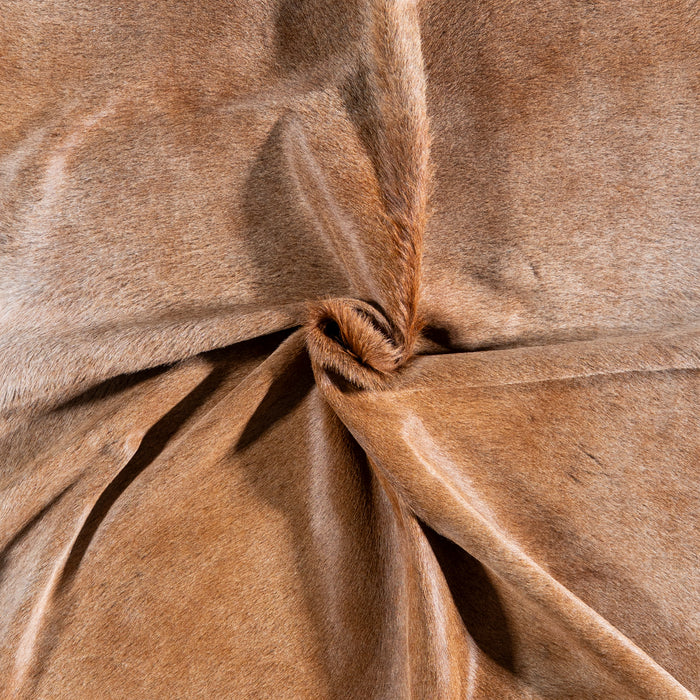 Brazilian Grey Palomino Cowhide Rug Size 6'10" L x 6'5" W 5124