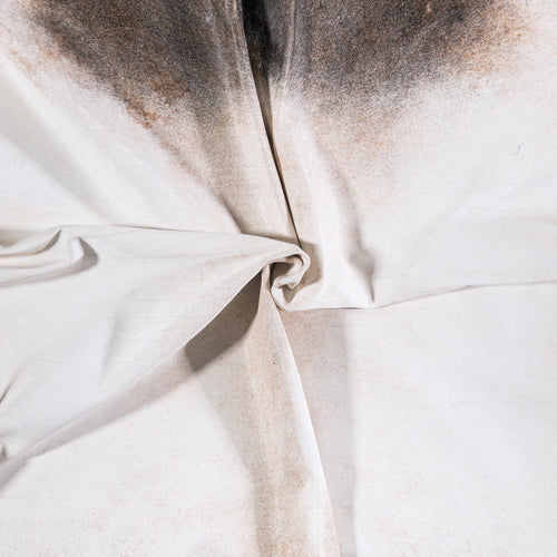 Brazilian Grey Palomino Cowhide Rug Size 7'9" L x 7'1" W 4523