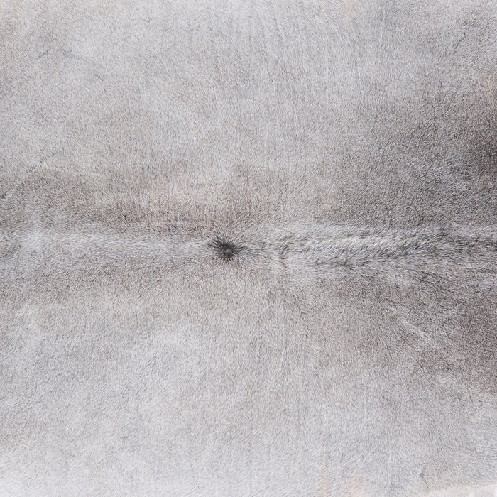 Brazilian Grey Cowhide Rug Size 7'5" L x 6'7" W 4831