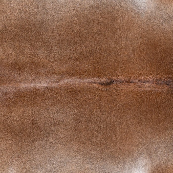 Brazilian Grey Palomino Cowhide Rug Size 7'1" L x 6'5" W 5128