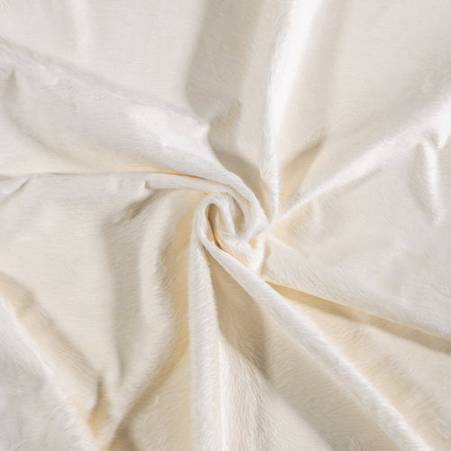 Brazilian White Cowhide Rug Size 8'6" L x 6'11" W 6031