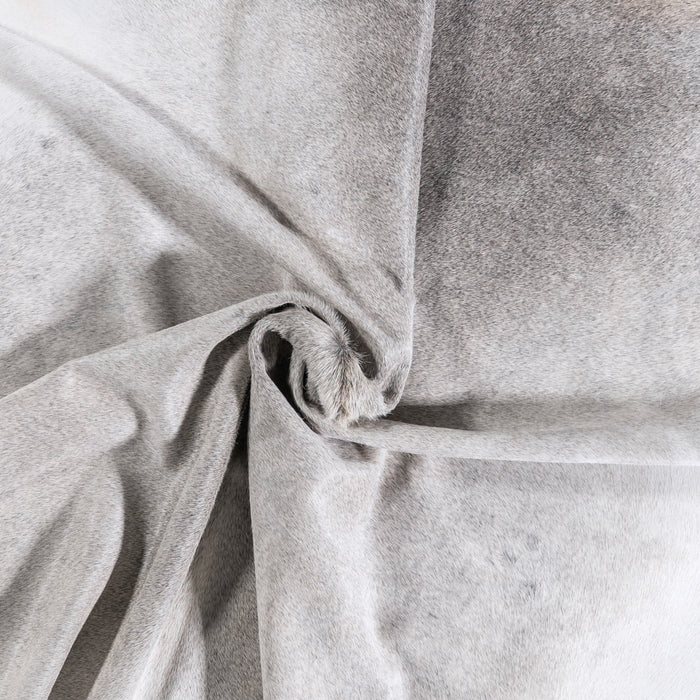 Brazilian Grey Cowhide Rug Size 7'2" L x 6'9" W 4834