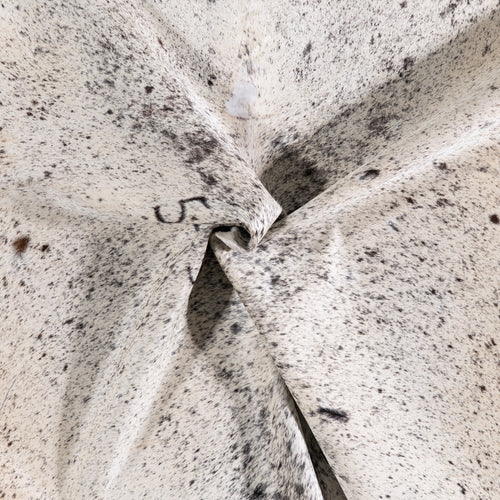 Vintage Tricolor Cowhide Rug Size 7'6" L x 7'9" W 5533