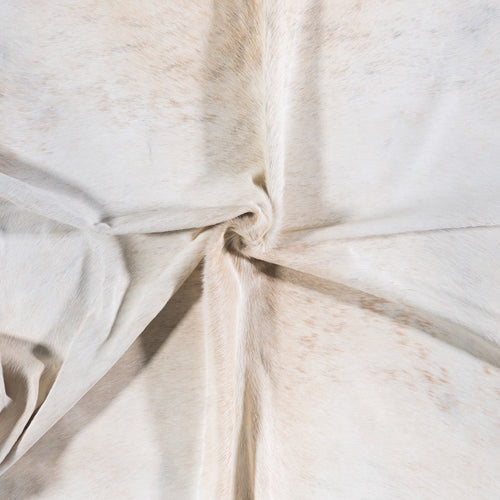 Brazilian Palomino and White Cowhide Rug Size 7'6" L x 8'0" W 4530