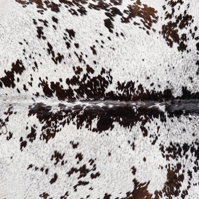 Brazilian Brown Salt and Pepper Cowhide Rug Size 7'11" L x 6'4" W 5347