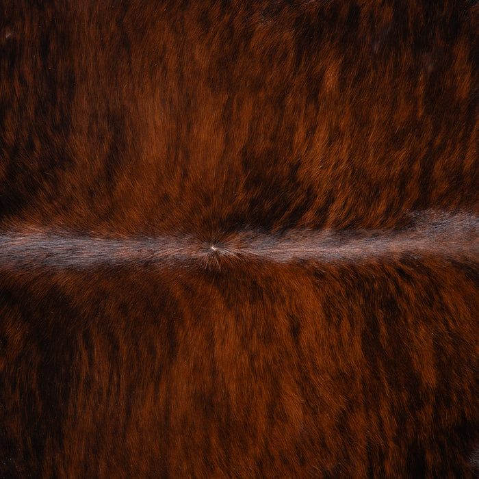 Brazilian Brindle Cowhide Rug Size 6'10" L x 6'8" W 3615