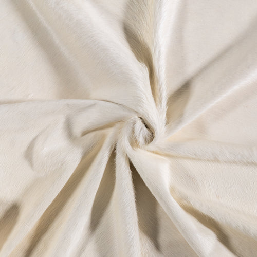 Brazilian White Cowhide Rug Size 7'10" L x 7'1" W 6047