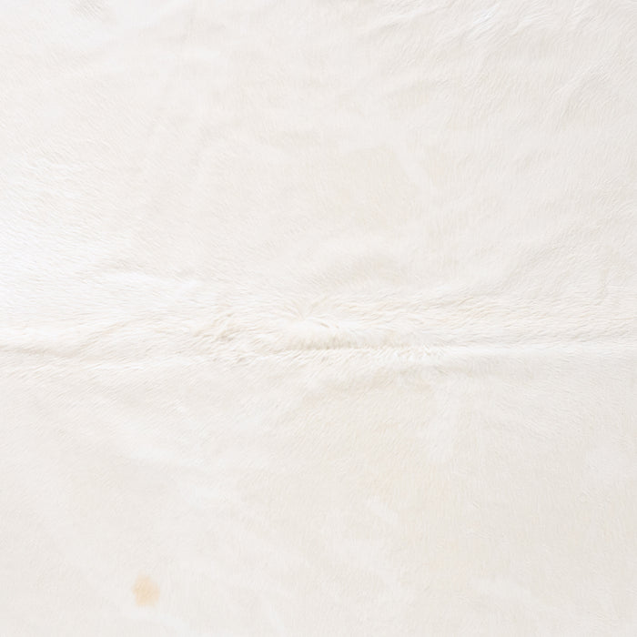 Brazilian White Cowhide Rug Size 8'5" L x 6'3" W 6049