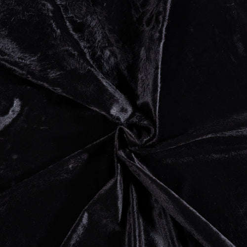 Brazilian Solid Black Cowhide Rug Size 7'7" L x 7'4" W 3435