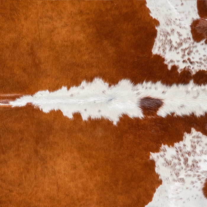 Brazilian Hereford Cowhide Rug Size 7'10" L x 6'6" W 5363