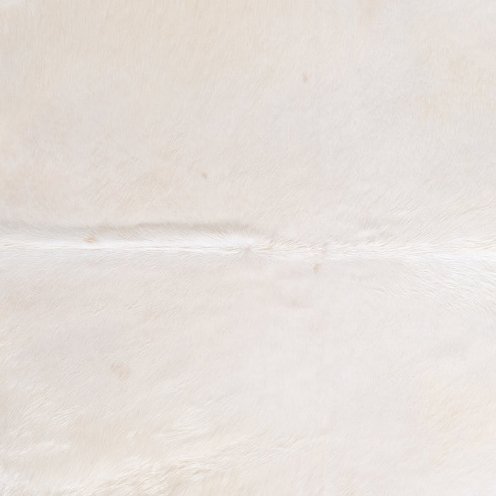 Brazilian White Cowhide Rug Size 8'1" L x 6'11" W 6063