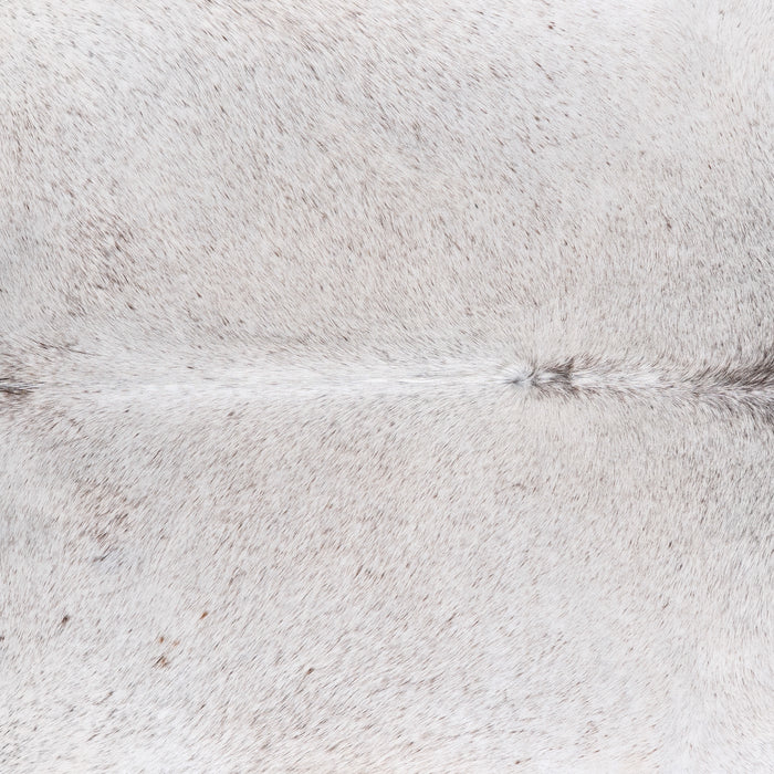 Brazilian Brown Salt and Pepper Cowhide Rug Size 7'9" L x 6'5" W 4561