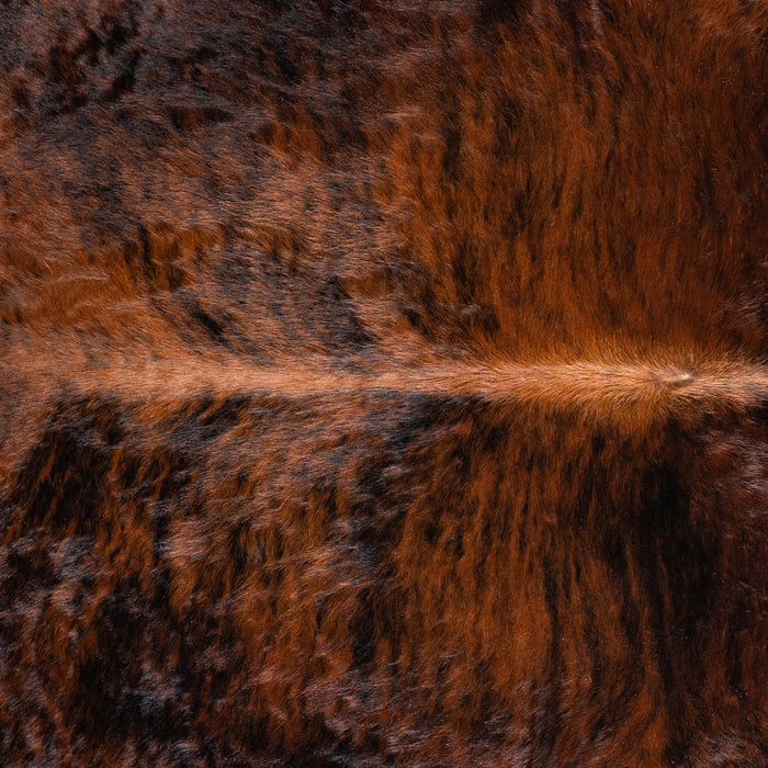 Brazilian Brindle Cowhide Rug Size 7'1" L x 6'1" W 4657