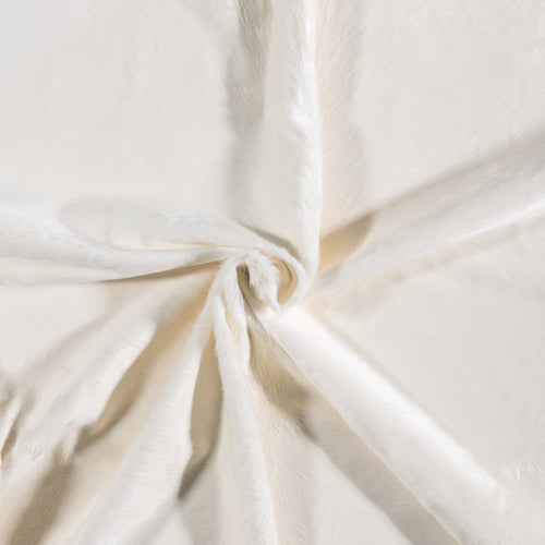 Brazilian White Cowhide Rug Size 7'10" L x 6'8" W 6075