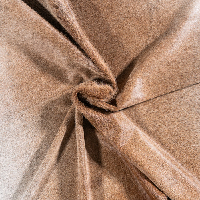 Brazilian Grey Palomino Cowhide Rug Size 6'11" L x 7'3" W 4882