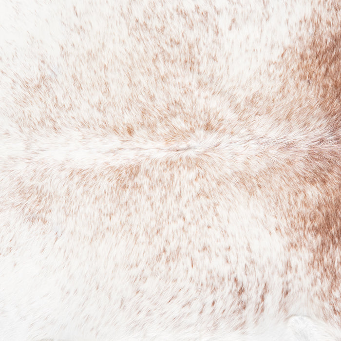 Brazilian Brown Salt and Pepper Cowhide Rug Size 6'11" L x 5'9" W 5883