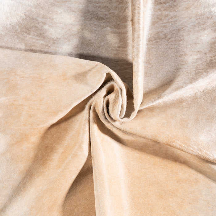 Brazilian Grey Palomino Cowhide Rug Size 7'8" L x 6'6" W 5889