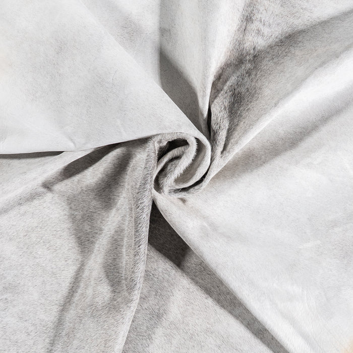 Brazilian Grey Cowhide Rug Size 7'6" L x 6'8" W 5892