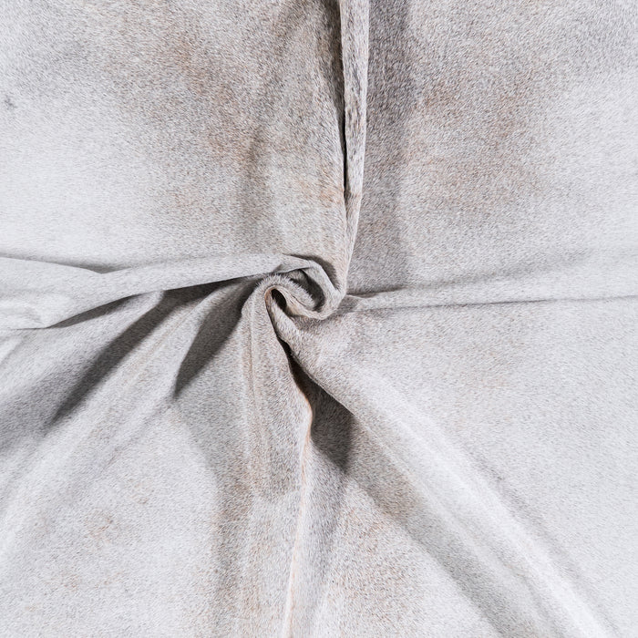 Brazilian Grey Palomino Cowhide Rug Size 7'6" L x 6'5" W 4593