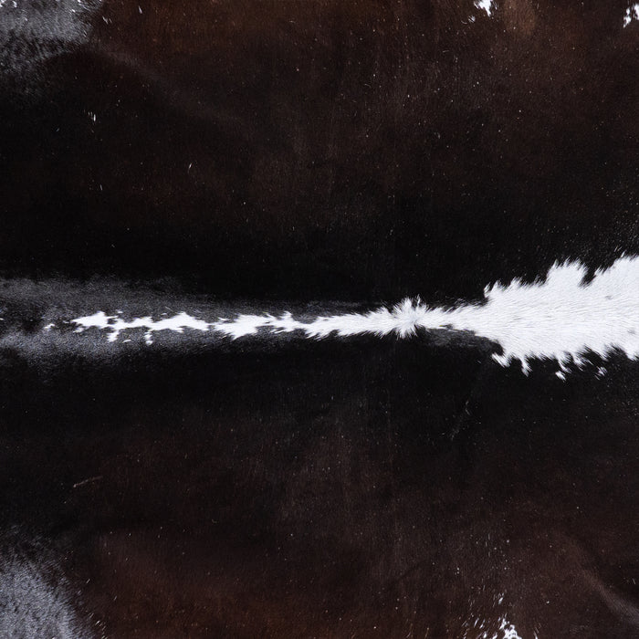 Brazilian Black and White Cowhide Rug Size 8'0" L x 7'5" W 5905