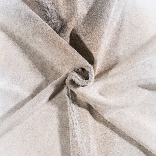 Brazilian Grey Palomino Cowhide Rug Size 7'4" L x 6'6" W 4908