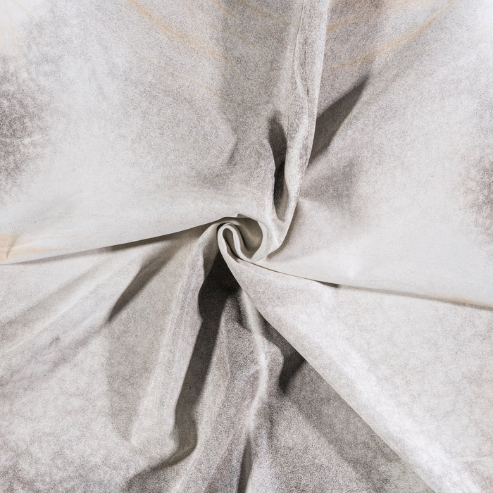 Brazilian Grey Palomino Cowhide Rug Size 7'6" L x 6'3" W 4597