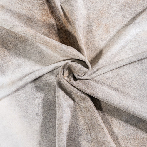 Brazilian Grey Palomino Cowhide Rug Size 7'8" L x 6'5" W 4912