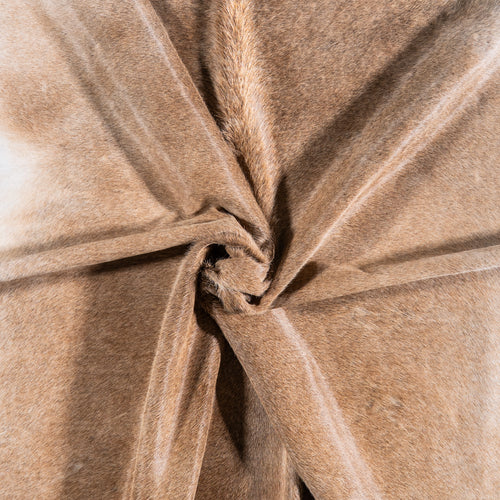 Brazilian Grey Palomino Cowhide Rug Size 7'4" L x 7'2" W 4913