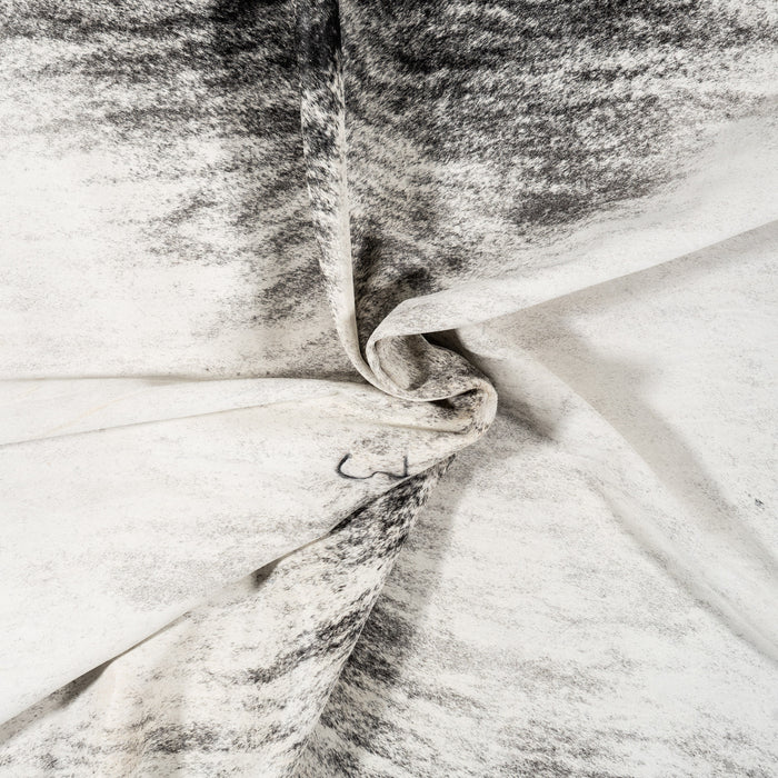 Brazilian Light Grey Brindle Cowhide Rug Size 8'3" L x 6'7" W 9239