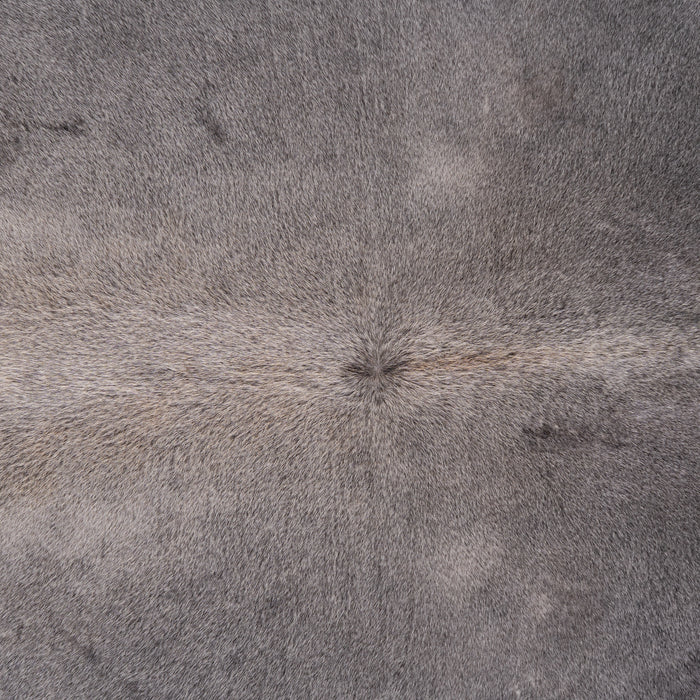 Brazilian Grey Cowhide Rug Size 7'7" L x 7'5" W 3473