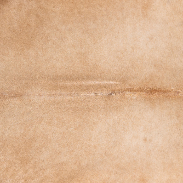 Brazilian Beige Cowhide Rug Size 6'10" L x 5'11" W 4702