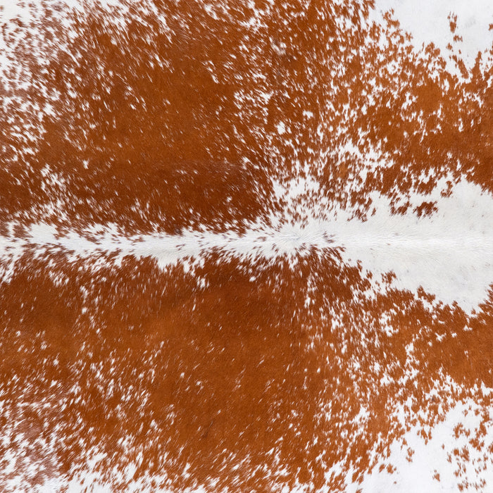 Brazilian Brown Salt and Pepper Cowhide Rug Size 8'3" L x 7'3" W 5720