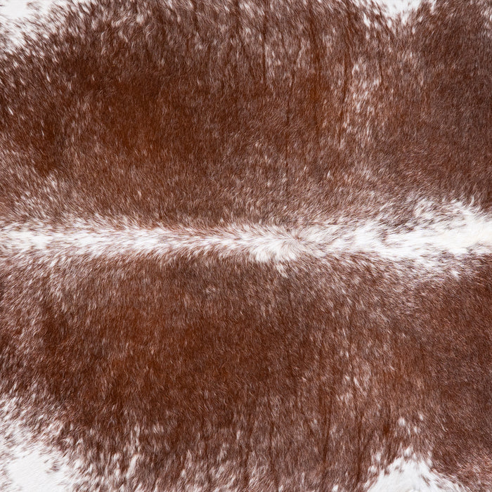 Brazilian Brown Salt and Pepper Cowhide Rug Size 7'7" L x 7'0" W 5723