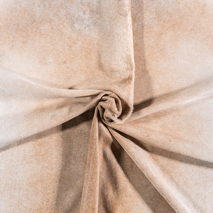 Brazilian Grey Palomino Cowhide Rug Size 7'9" L x 7'2" W 4929