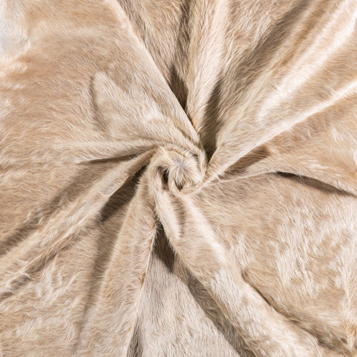 Brazilian Champagne Cowhide Rug Size 8'4" L x 7'4" W 4932