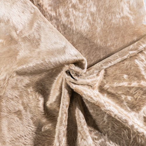 Brazilian Champagne Cowhide Rug Size 7'10" L x 6'9" W 4934