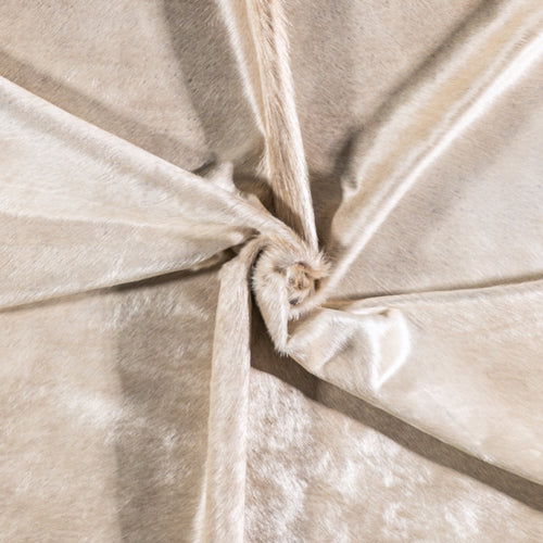 Brazilian Champagne Cowhide Rug Size 8'5" L x 7'7" W 4938