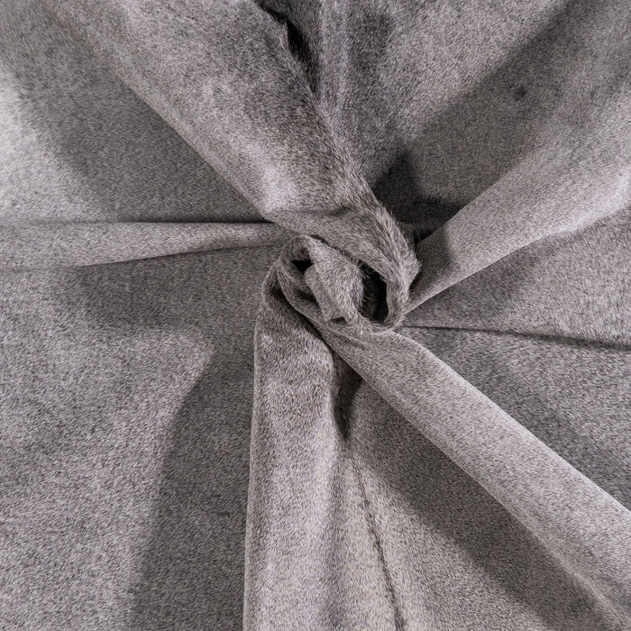 Brazilian Grey Cowhide Rug Size 6'6" L x 6'1" W 3485