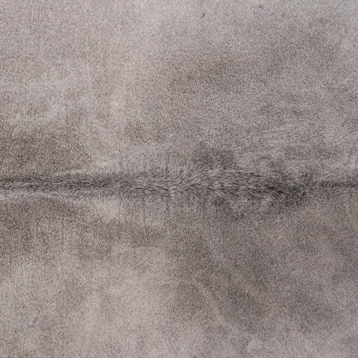 Brazilian Grey Cowhide Rug Size 6'6" L x 6'5" W 3486