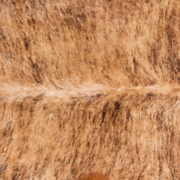 Brazilian Brindle Cowhide Rug Size 7'3" L x 7'4" W 4733