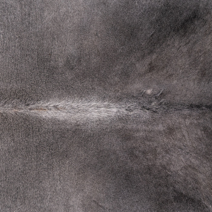 Brazilian Grey Cowhide Rug Size 6'11" L x 5'9" W 3493