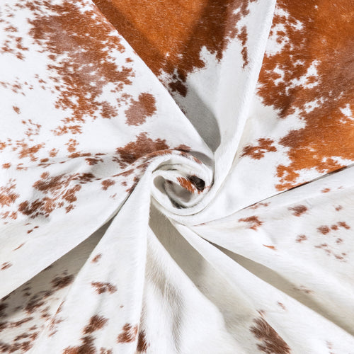 Brazilian Brown Salt and Pepper Cowhide Rug Size 7'11" L x 7'3" W 5951