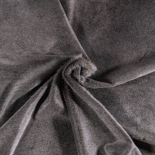 Brazilian Grey Cowhide Rug Size 6'11" L x 5'9" W 3493