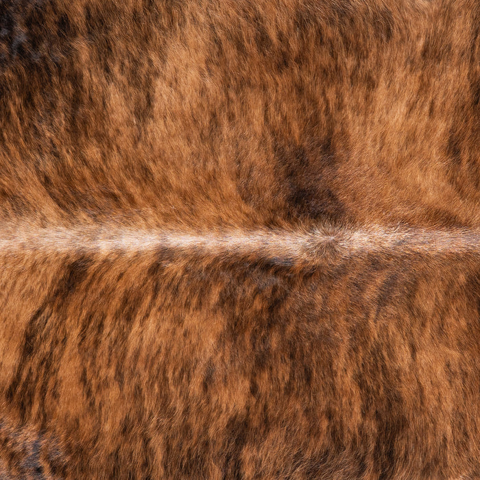 Brazilian Brindle Cowhide Rug Size 6'10" L x 6'6" W 4746