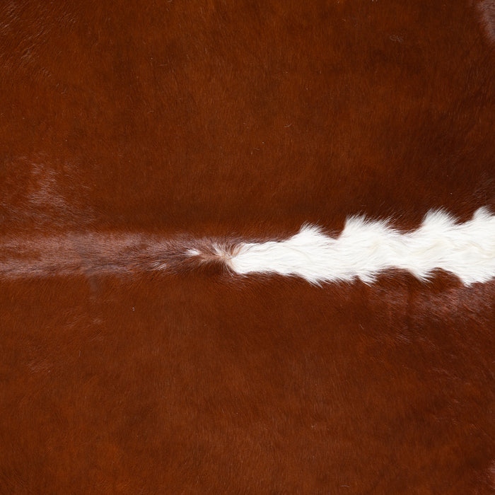 Brazilian Hereford Cowhide Rug Size 7'9" L x 7'3" W 3695