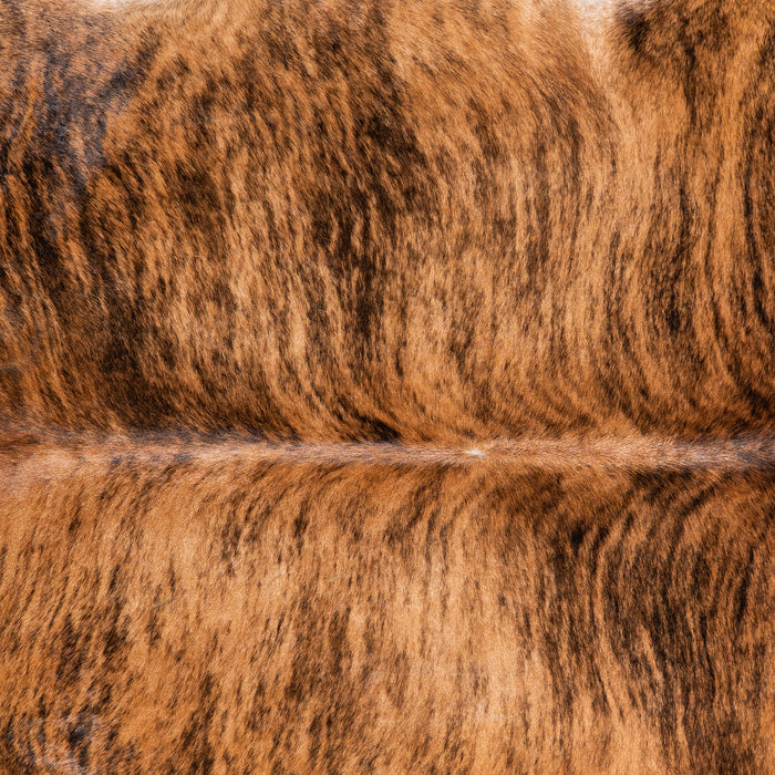 Brazilian Brindle Cowhide Rug Size 6'9" L x 6'6" W 4750