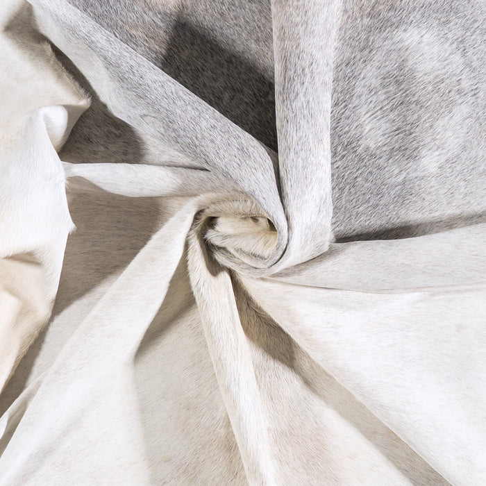 Brazilian Grey Cowhide Rug Size 8'3" L x 6'5" W 5963