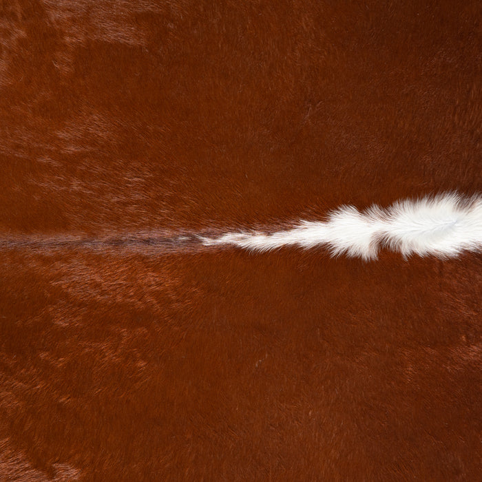 Brazilian Hereford Cowhide Rug Size 7'7" L x 6'4" W 3696