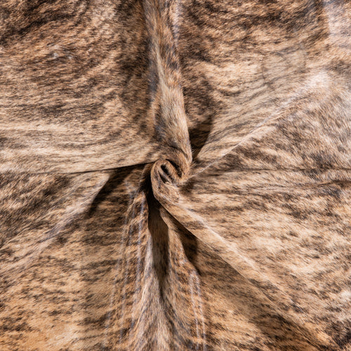 Brazilian Brindle Cowhide Rug Size 6'8" L x 6'6" W 4752